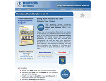 Tablet Screenshot of morpheussoftware.net